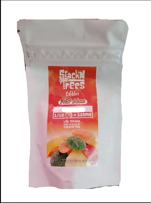 Fruit Slices Cannabis Infused Gummies 2400mg THC (Stack n Trees)