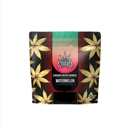Watermelon Rings Cannabis Infused Gummies 20pk 1000mg THC (Smashed)