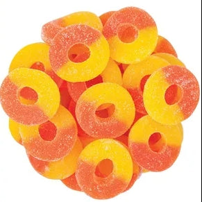Peach Rings Cannabis Infused Gummies 5000mg THC (Stack n Trees)