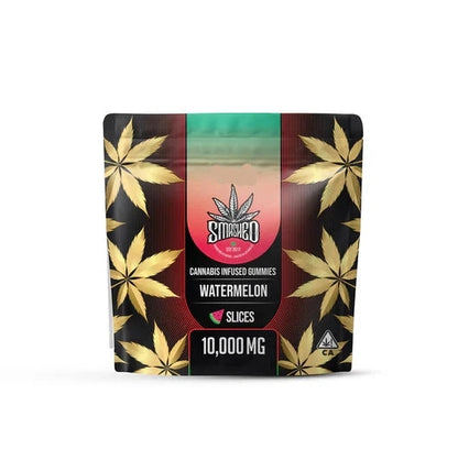 Watermelon Slices Cannabis Infused Gummies 100pk 10000mg THC (Smashed)