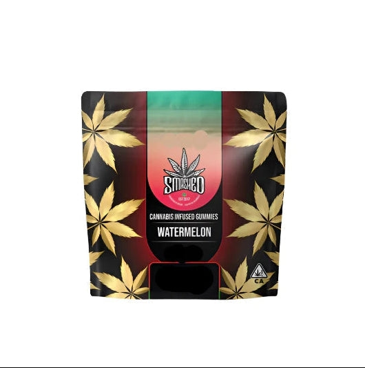 Watermelon Rings Cannabis Infused Gummies 20pk 5000mg THC (Smashed)