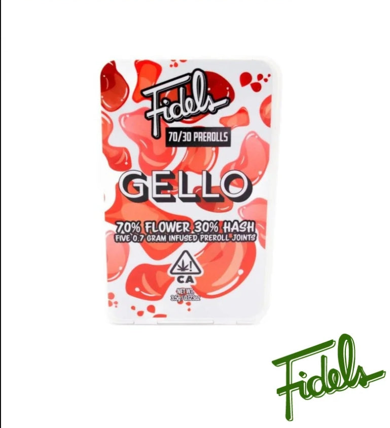 Gello Prerolls 5pk 3.5g (Fidels 70/30)