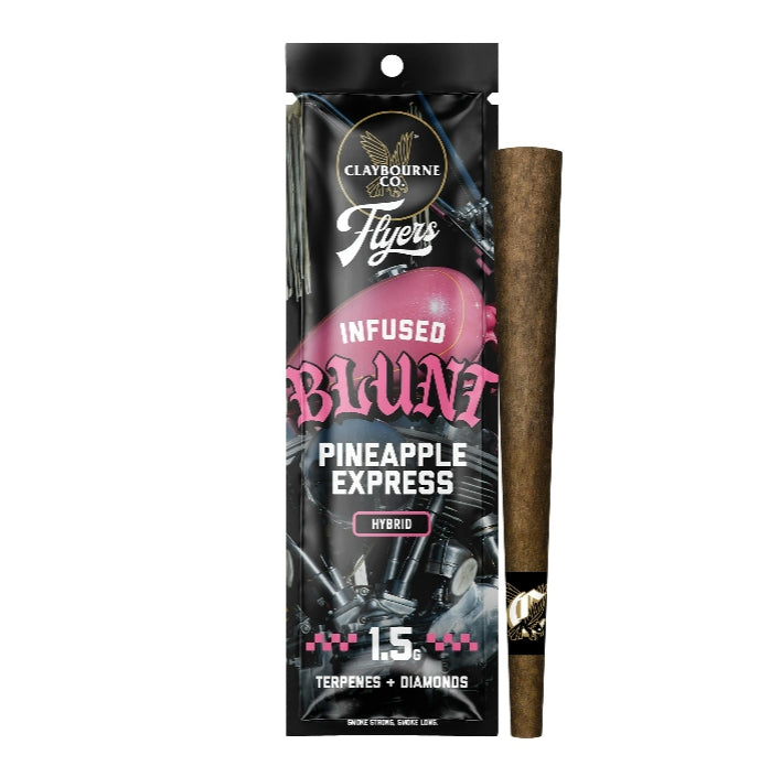 Pineapple Express Flyers Infused Blunt 1.5g (Claybourne Co.)