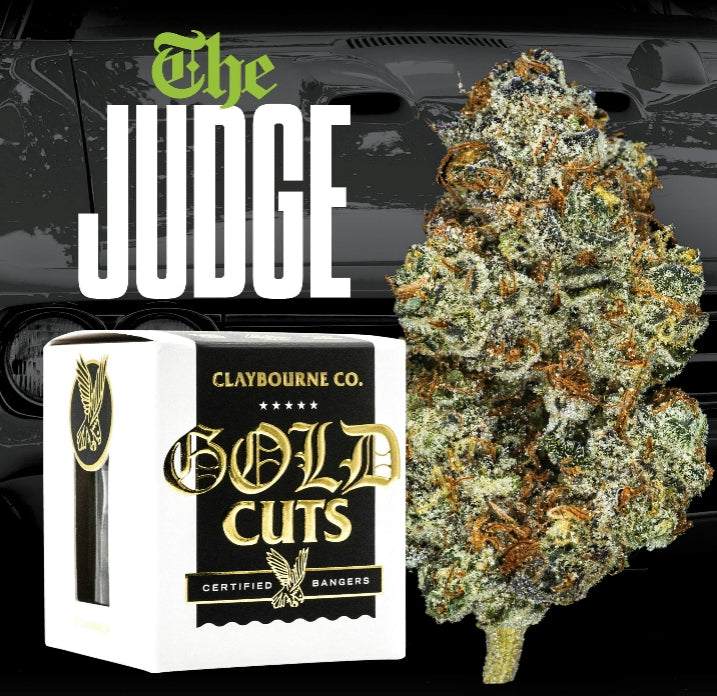 The Judge Gold Cuts 3.5g (Claybourne Co.)