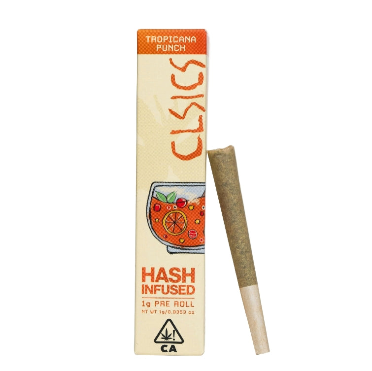 Tropicana Punch Hash Infused Pre Roll 1g (CLSICS Rosin & Rosin Infused Pre Rolls)
