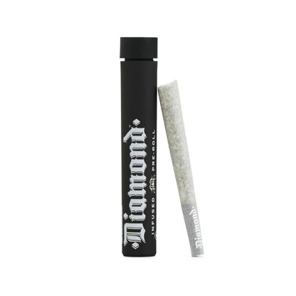 Raspberry Cough Diamond THCA-Infused Pre-Roll 1G (Heavy Hitters)