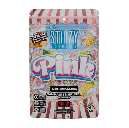 Pink Lemonade Gummies 100mg THC Edibles (STIIIZY)