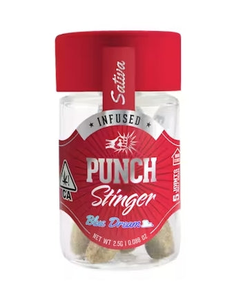Blue Dream Punch Stingers Prerolls 5pk (2.5g) (Punch Edibles & Extracts)