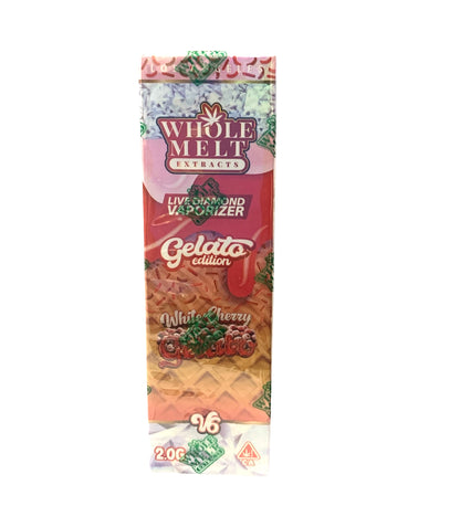 White Cherry Gelato Live Diamonds Disposable 2g (WHOLE MELT EXTRACTS)