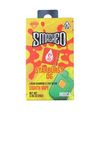 Starburst OG Liquid Diamond x Live Resin Disposable 3.5g (Smashed)