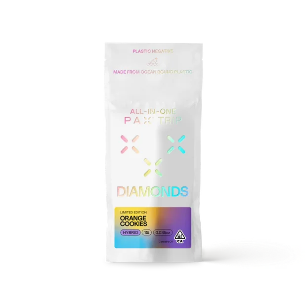 Orange Cookies Diamonds Disposable 1g (PAX)