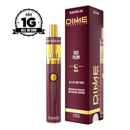 Red plum Signature Line Disposable 1G (Dime Industries)