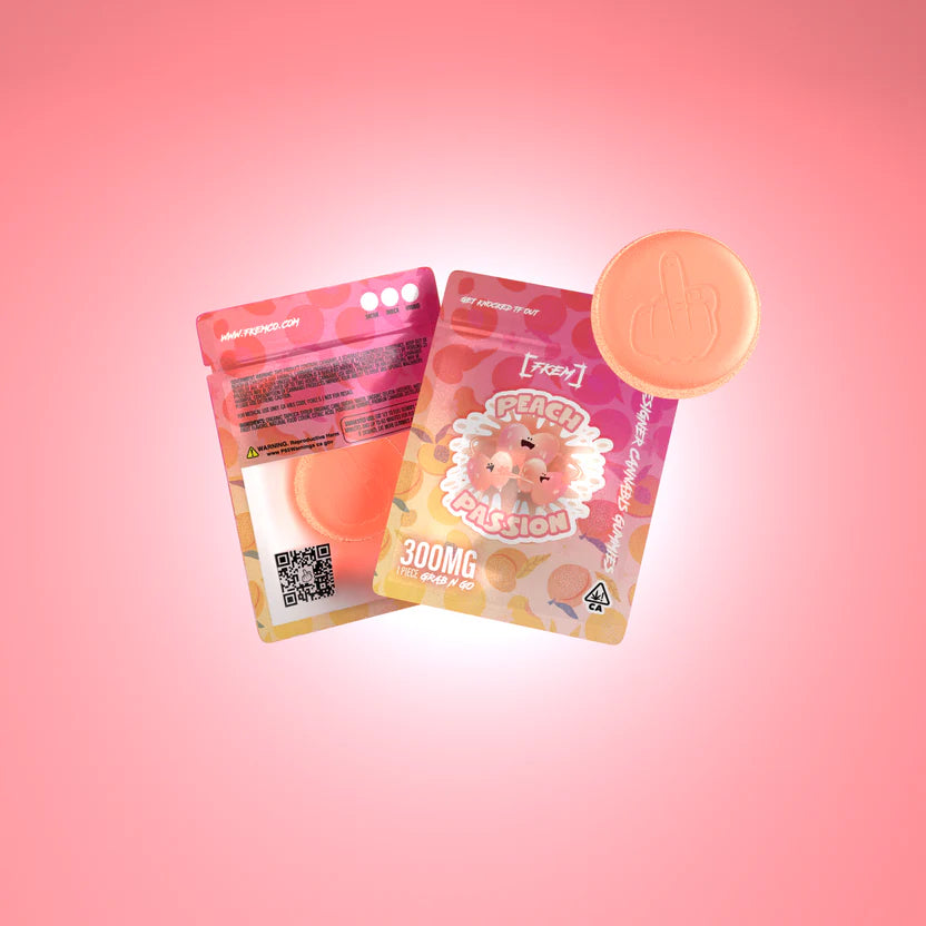 Peach Passion Grab N Go Single 300mg (FKEM EDIBLES)