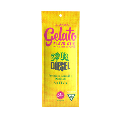 Sour Diesel Flavr Stick Disposable 1g  (Gelato)