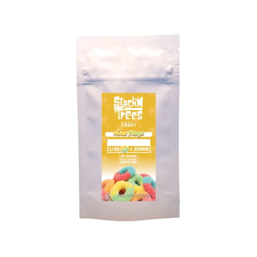 Neon Rings Cannabis Infused Gummies 1200mg THC (Stack n Trees)