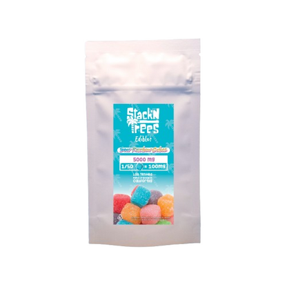 Sour Rainbow Cubes Cannabis Infused Gummies 1200mg THC (Stack n Trees)