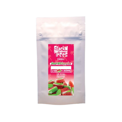 Sour Watermelon Cannabis Infused Gummies 1200mg THC (Stack n Trees)