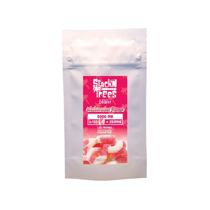 Watermelon Rings Cannabis Infused Gummies 5000mg THC (Stack n Trees)